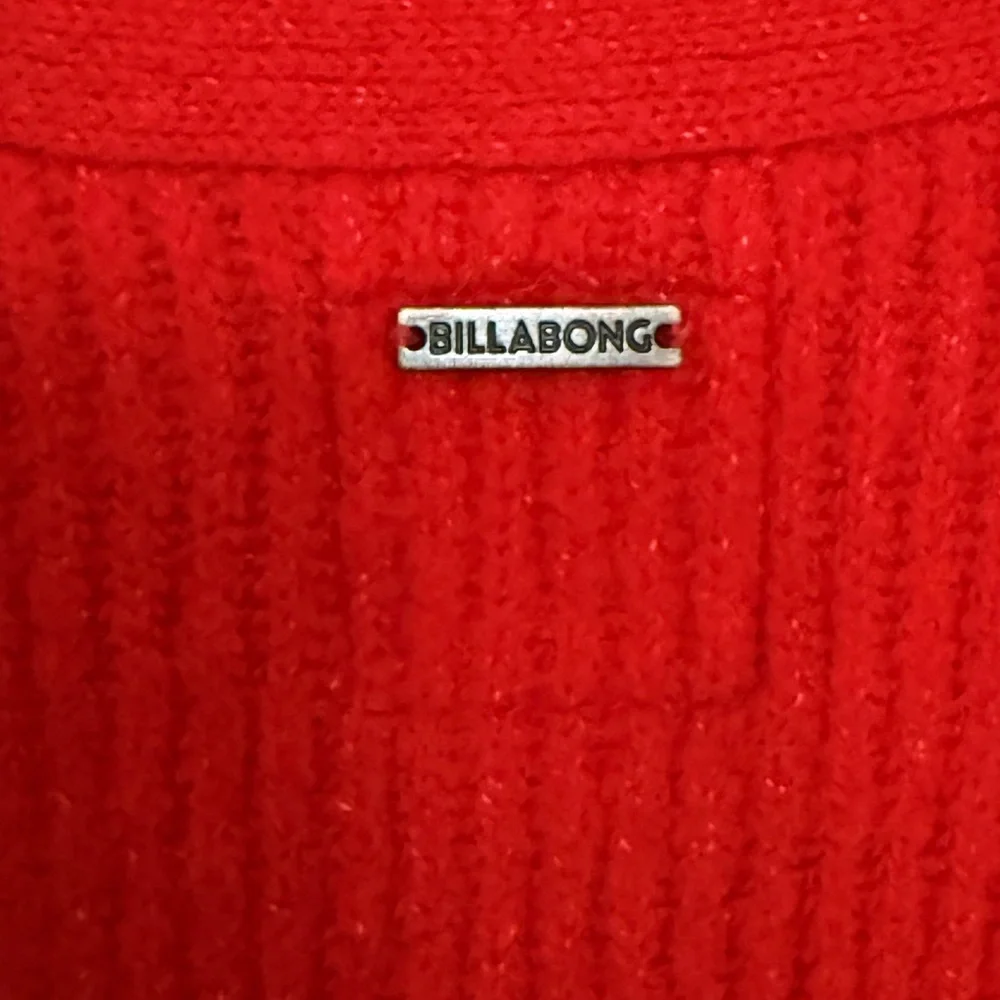 Billabong “So Chill” Cardigan | Red | Size Medium - Picture 8 of 8